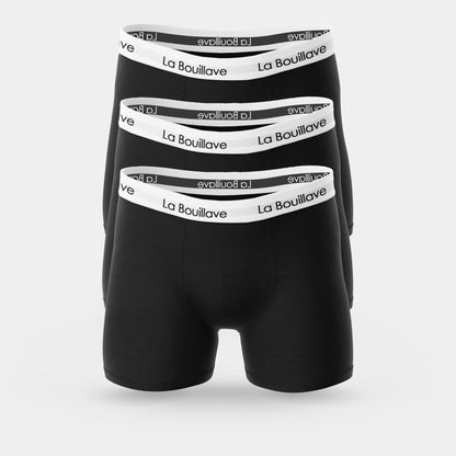 Lot de 3 Boxers Noirs