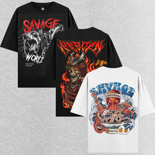 Lot de 2 T-Shirts + 1 Offert